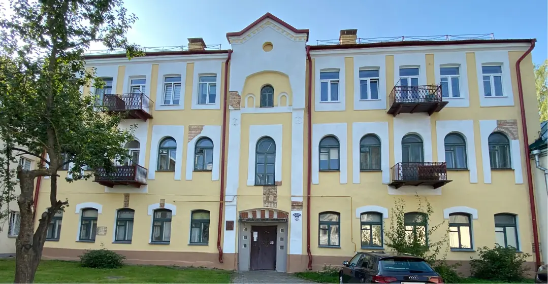 Квартира на сутки в Гродно - Замковая 14 - вид на дом